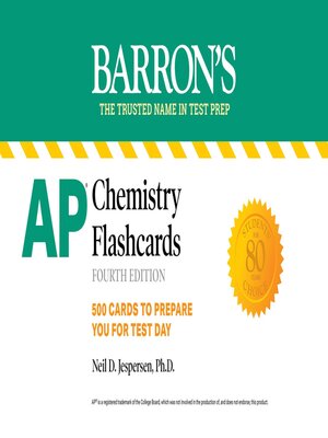 cover image of AP Chemistry Flashcards: Up-to-Date Review and Practice